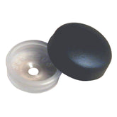 RV Designer H603 Screw Covers - Black, Pack of 14